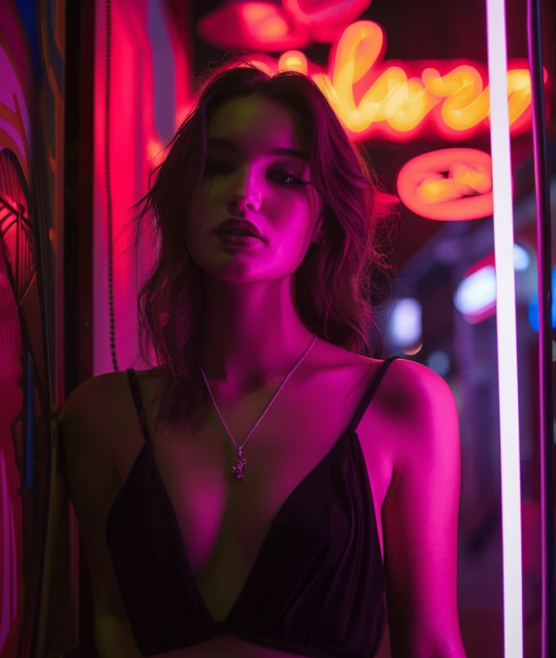 Девушка в стриптиз клубе