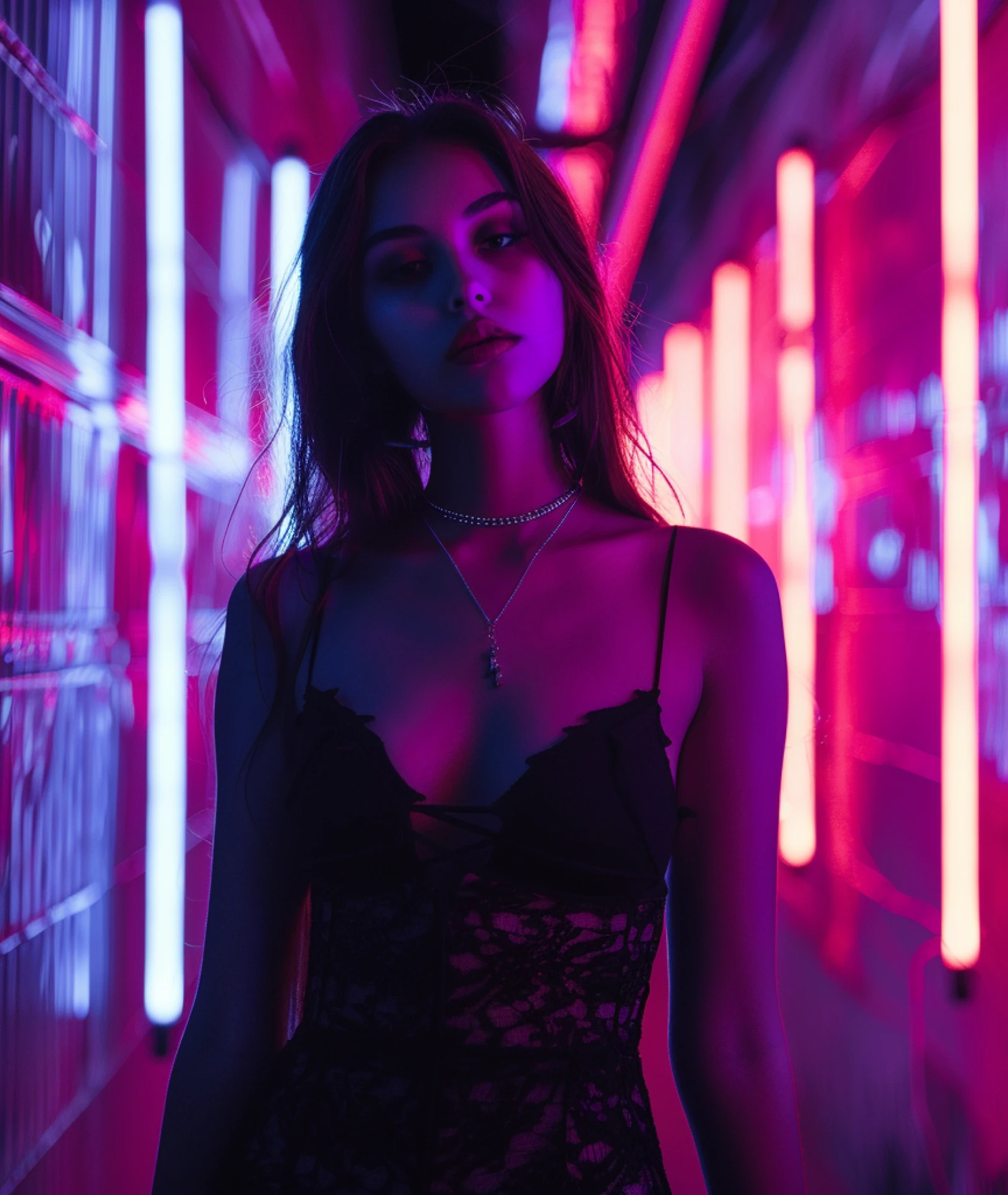 Девушка в стриптиз клубе